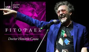 El chico de la tapa: la UNR le otorgará el Honoris Causa al músico rosarino Fito Páez