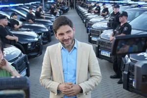 El gobernador de la provincia de Santa Fe Maximiliano Pullaro