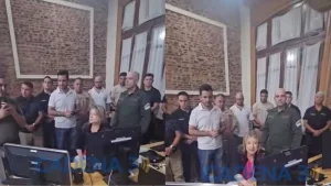 Visita sorpresa en Navidad: la ministra de Seguridad de Nación visitó a las fuerzas federales que prestan servicio en Rosario