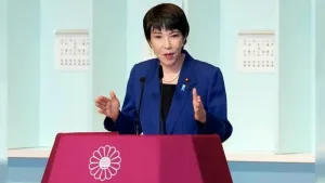 La primera ministra de Japón, Sanae Takaichi