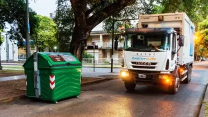 Camiión recolector de basura