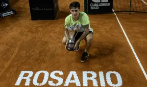 Defiende la corona: Camilo Ugo Carabelli jugará el Quini 6 Rosario Challenger