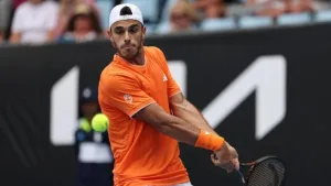 Cerúndolo en el Abierto de Australia.