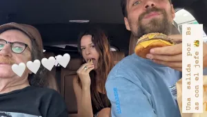 El paseo de Charly García por Buenos Aires: el artista disfrutó de una salida con amigos