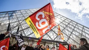De paro: las y los trabajadores del Museo del Louvre retomaron la huelga y las puertas se abrirán sólo de forma parcial