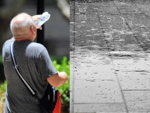 Martes con alerta naranja por calor, chaparrones en la tarde y tormentas aisladas en la noche