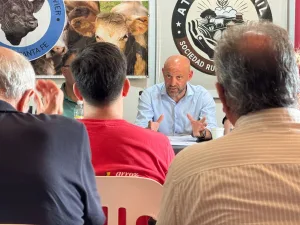 Ministro de la producción santafesino Gustavo Puccini