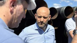 El ministro de Desarrollo Productivo, Gustavo Puccini