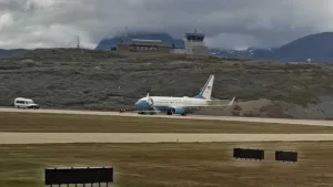 Alerta en el sur argentino: aterrizó en Ushuaia un avión del Departamento de Defensa de Estados Unidos bajo un fuerte hermetismo