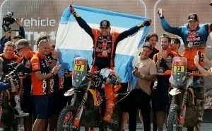 Histórico: inesperado logro del argentino Luciano Benavides al quedarse con el Rally Dakar en la categoría motos