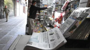 Kiosco de diarios y revistas