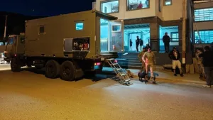 El Ejército Argentino, junto a las Fuerzas Armadas y la Agencia Federal de Emergencias (AFE) en Comodoro Rivadavia