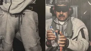 Furor por el look de Nicolás Maduro tras ser detenido: Nike está a punto de agotar el stock del conjunto