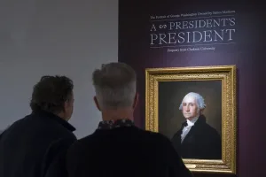 Un retrato de George Washington que inspiró su imagen en el dólar se vendió este viernes por una cifra millonaria