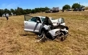 Corredores detonados: una mujer de 31 años oriunda de Hugues y su hija de 9 murieron en un siniestro sobre la Ruta Nacional 8 a la altura de Colón