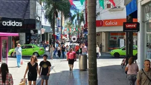 Peatonal San Martin de Santa Fe