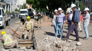 Comenzó la obra de rehabilitación estructural del colector general cloacal