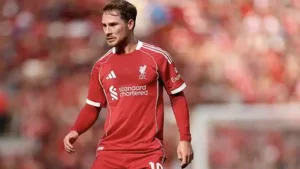 Alexis Mac Allister, jugador del Liverpool.