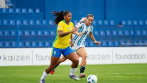 Argetina vs Brasil femenino sub 20.