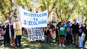 Movilizacion por Las tres ecologias