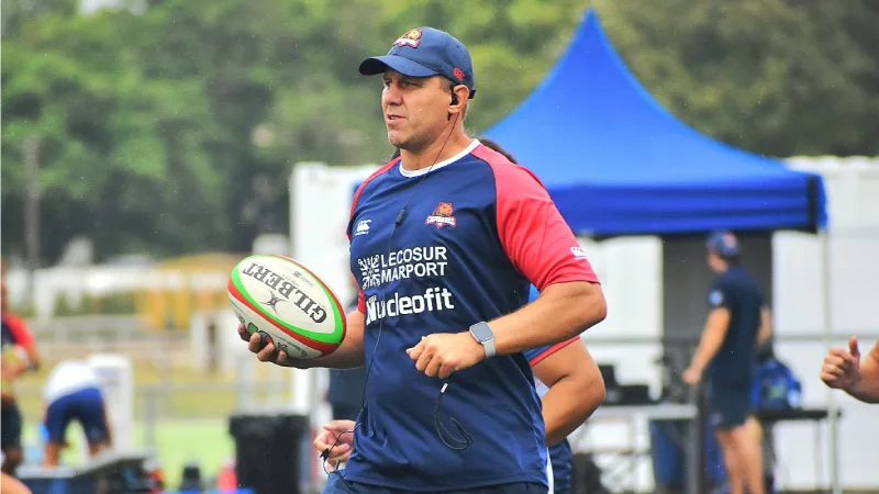 Nicolás Galatro, entrenador de Capibaras XV