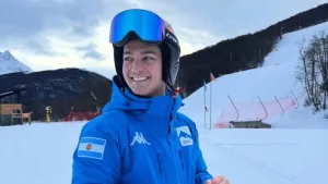 Tiziano Gravier, deportista argentino en los Juegos Olimpicos de Invierno