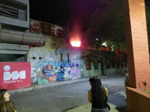 Se incendió la parrilla Don Alberto, a días de su cierre final