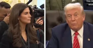 Trump atacó a otra periodista tras ser consultado por el caso Epstein: "Eres la peor periodista... Nunca te he visto sonreír"