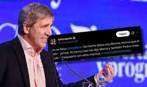 Caputo quizo justificar la manipulación del Indec con una violación de secreto estadístico: "Lavagna me anticipó que el nuevo índice daba menos"