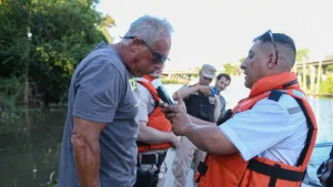 control alcoholemia en el Rio Paraná