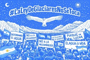 Ley de glaciares: Rosario se suma a una jornada de acción plurinacional