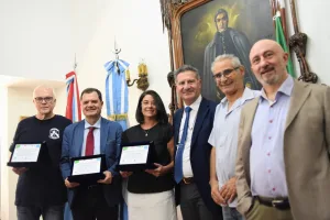 Luz y Fuerza fue anfitrión de la firma del Memorando de Entendimiento para la cooperación tecnológica e industrial entre Italia y Argentina