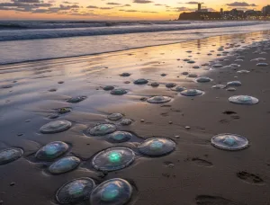 Alerta por medusas en Mar del Plata: el mar más caliente dispara las picaduras y preocupa a turistas