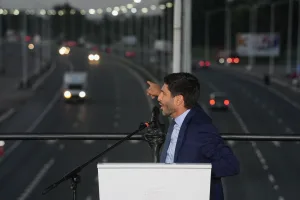 Pullaro inauguró un tramo del tercer carril de la autopista Rosario-Santa Fe: “Con esta obra le ganamos al escepticismo”