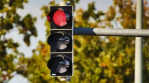 semaforo en rojo