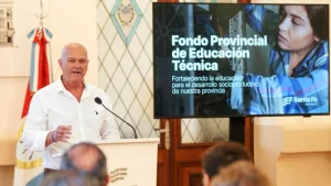 Ante la caída en los recursos que envía Nación, Santa Fe crea un fondo propio para sostener la educación técnica