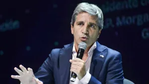 El Ministerio de Economía Luis Caputo