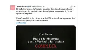 El Gobierno, en medio de los escándalos de corrupción y la economía en rojo, volvió a provocar el 24 de marzo con video negacionista