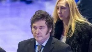 Javier y Karina Milei