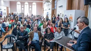 Javkin participó de la apertura del I Congreso sobre Historia de la última dictadura militar