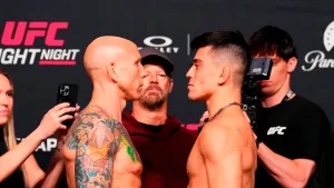 Kevin Vallejos vs Josh Emmett