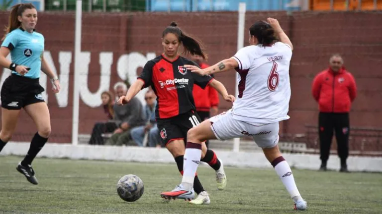 Newells vs Lanus fútbol femenino