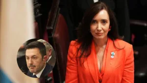 La vicepresidenta Victoria Villarruel