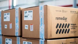 caja de medicamentos del Programa Remediar