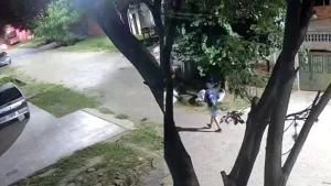 Lugar del incidente en Granadero Baigorria