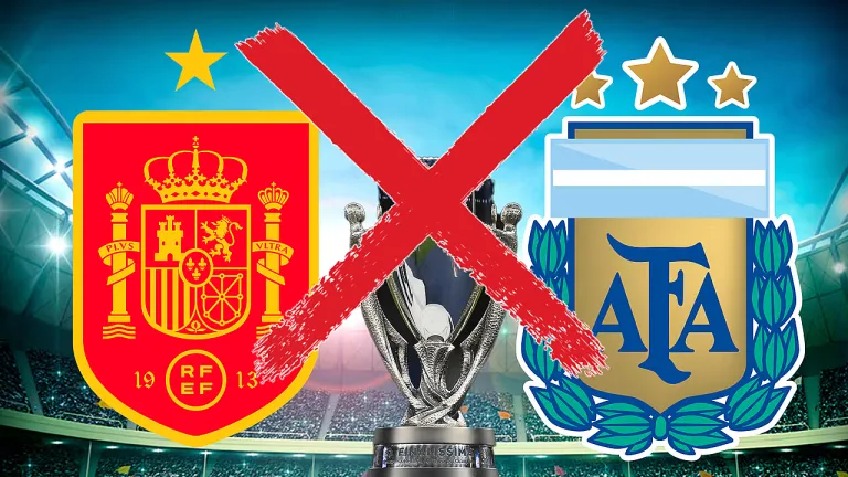 Ni en Qatar ni en ningún lado: la UEFA anunció la suspensión de la Finalísima entre Argentina y España y culpó a la AFA