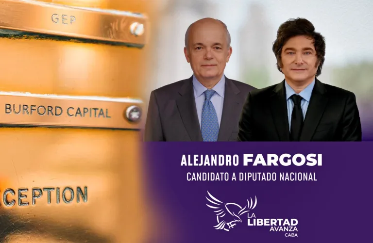 Alejandro Fargosi, el diputado nacional mileísta, representó con su estudio jurídico al fondo buitre Burford, que ahora perdió el juicio por YPF