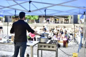 Sabores en mi ciudad: arranca una nueva propuesta para promover el consumo saludable en el Mercado del Patio