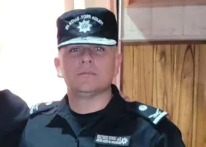 Cristian Lemos, jefe policial fallecido