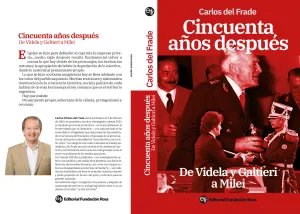 Carlos del Frade lanza su nuevo libro: "Cincuenta años después. De Videla y Galtieri a Milei"